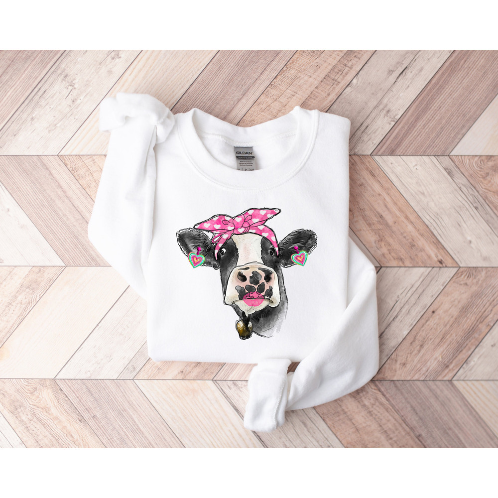 Valentines Day Cow Shirt,Valentines Day Shirts For Woman,Heart Shirt,Cute Valentine Shirt,Valentines Day Gift,Valentines Gift - 3.jpg