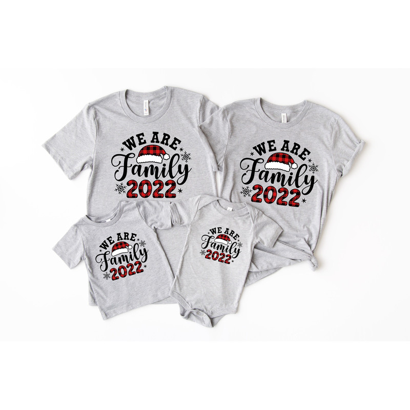 We Are Family Christmas Shirt,Matching Family Christmas Shirts,Matching Christmas 2022 Shirts,Matching Xmas Tees,Christmas Party Shirt - 1.jpg