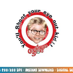 a christmas story shoot your eye out target  png, sublimation