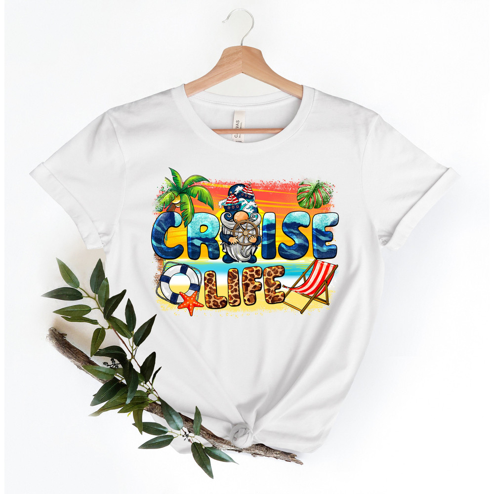 Western Cruise Life Sailor Gnome Cruise Shirt,Cruise Life Shirt,Cruise Vacation Tee,Family Cruise Matching shirt,Cruise Squad Shirt - 3.jpg