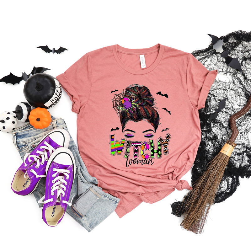 Witchy Woman Shirt, Witch Shirt, Funny Halloween Shirt, Halloween Shirts, Halloween Party Tee, Witchcraft Shirt, Halloween Witch Shirt - 1.jpg