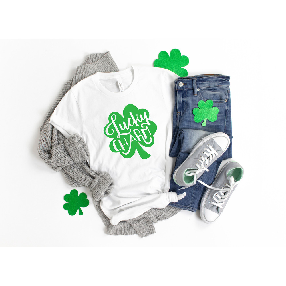Womens st pattys day shirt - shamrock tee - lucky charm shirt - St Patricks day shirt - womens st patricks day shirt - irish womens shirt - 1.jpg