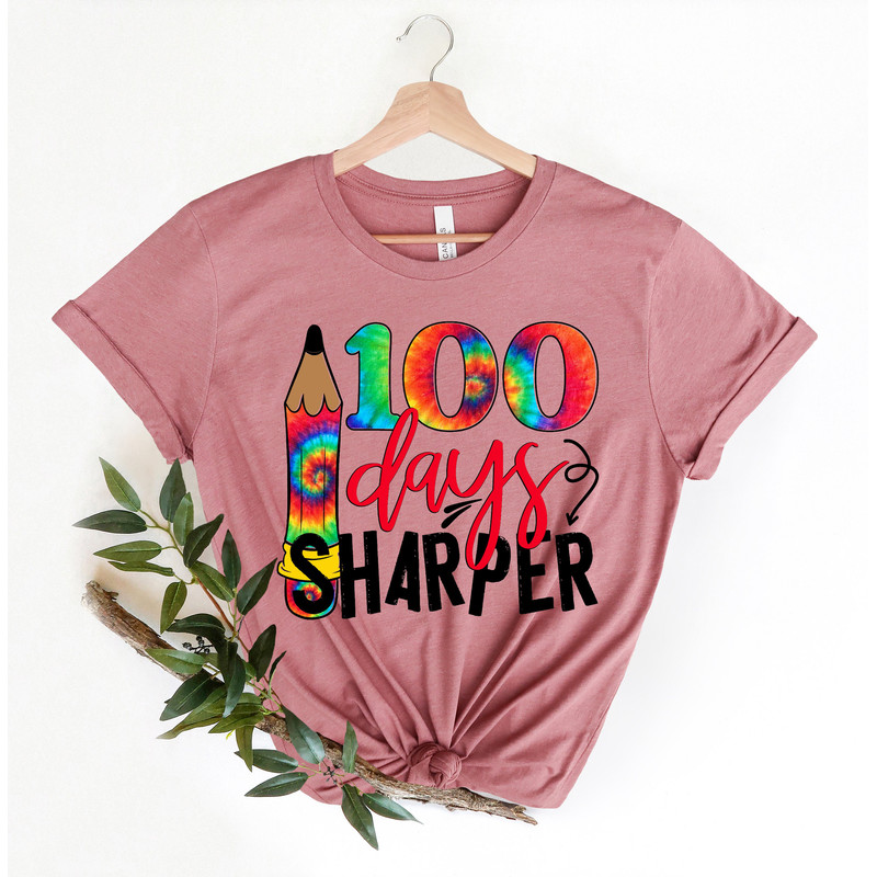 100 Days School Shirt,100 Days Brighter Shirt,Teacher Shirt,100th Day Of School,Back To School Shirt,Teacher Appreciation,girly school Tee - 2.jpg