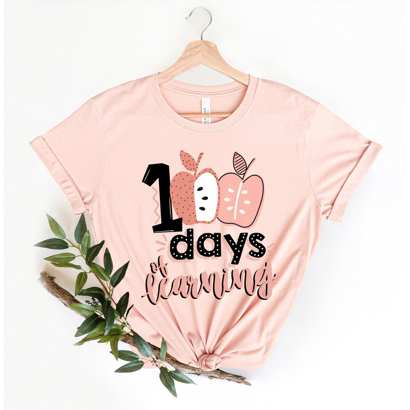 100 Days School Shirt,100 Days Brighter Shirt,Teacher Shirt,100th Day Of School,Back To School Shirt,Teacher Appreciation,girly school Tee - 2.jpg