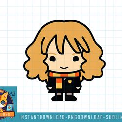 kids harry potter hermione granger clever face chibi youth png, sublimate, digital download