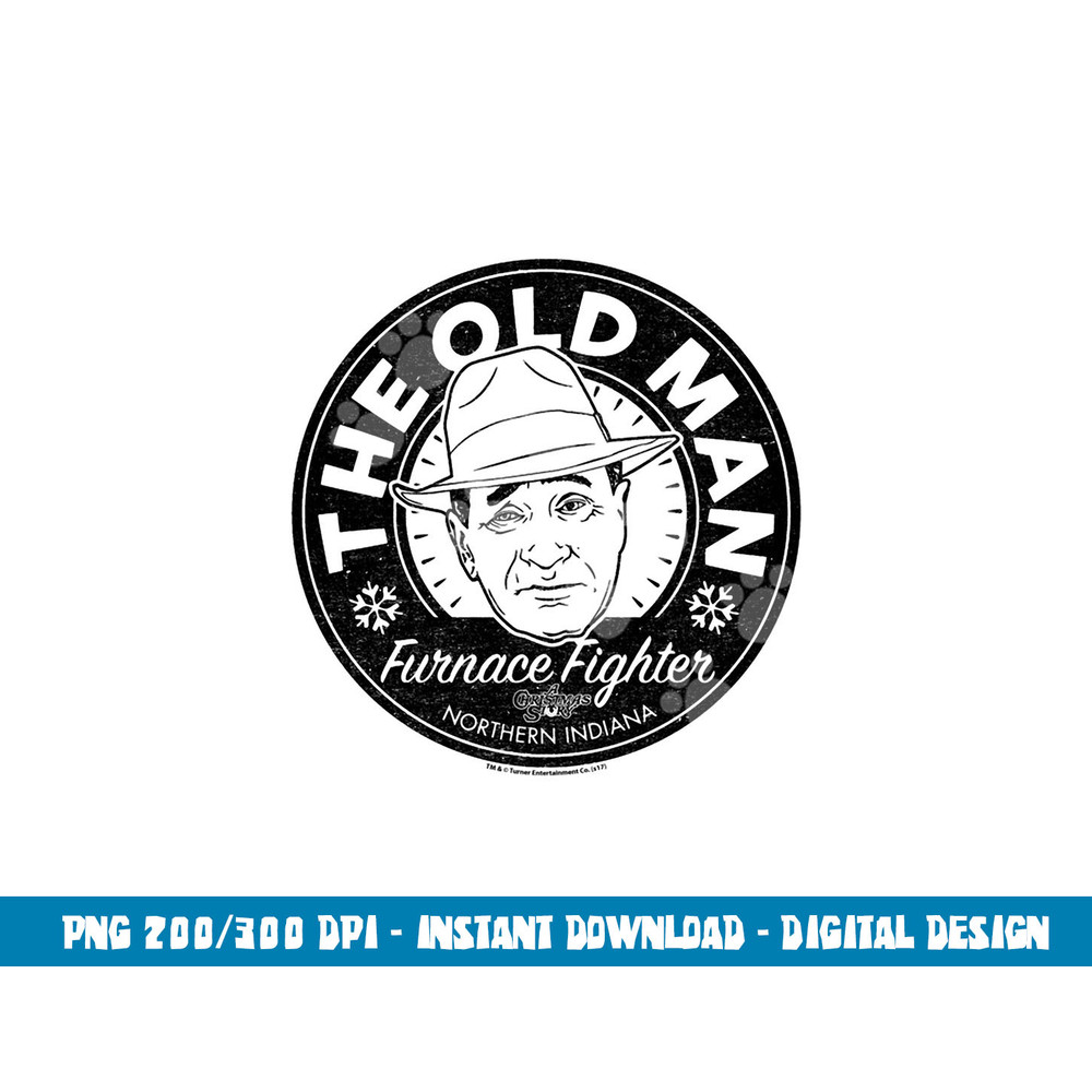 A Christmas Story The Old Man Longsleeve T Shirt Long Sleeve png, sublimation .jpg