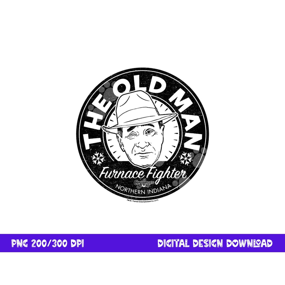 A Christmas Story The Old Man Longsleeve T Shirt Long Sleeve png, sublimation .jpg