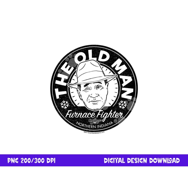 A Christmas Story The Old Man Longsleeve T Shirt Long Sleeve png, sublimation .jpg