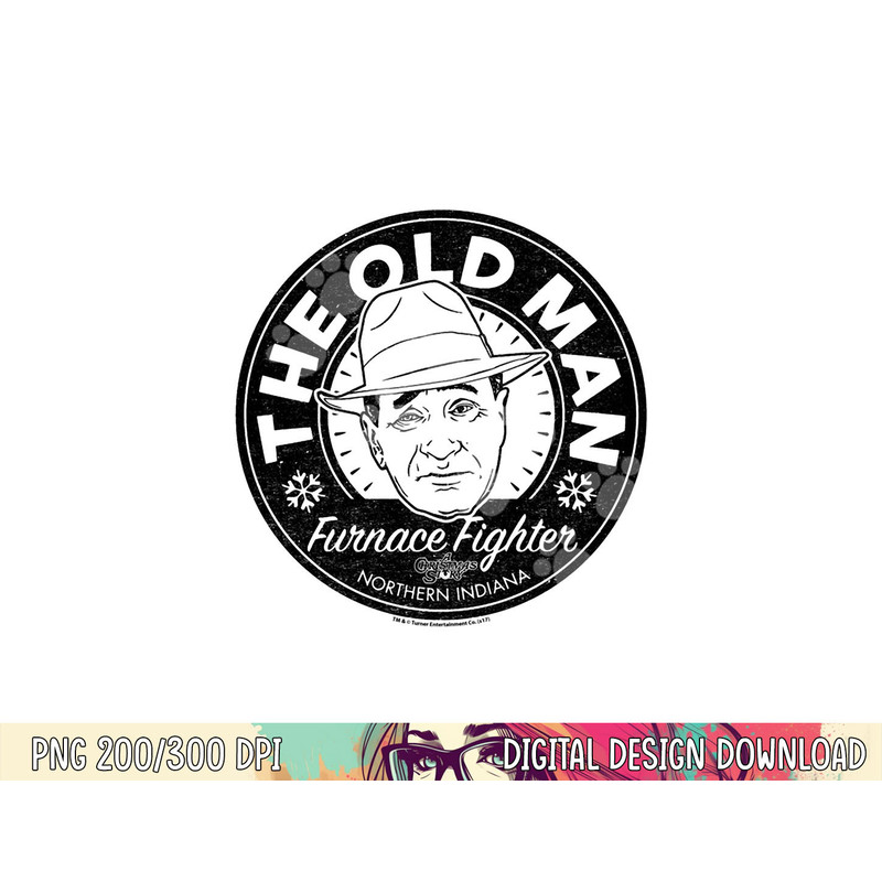 A Christmas Story The Old Man Longsleeve T Shirt Long Sleeve png, sublimation .jpg