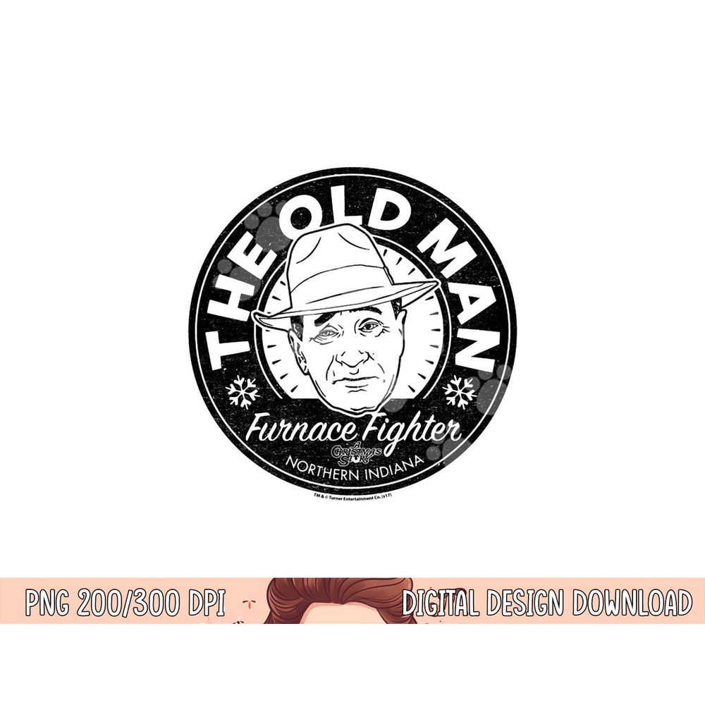 A Christmas Story The Old Man Longsleeve T Shirt Long Sleeve png, sublimation .jpg