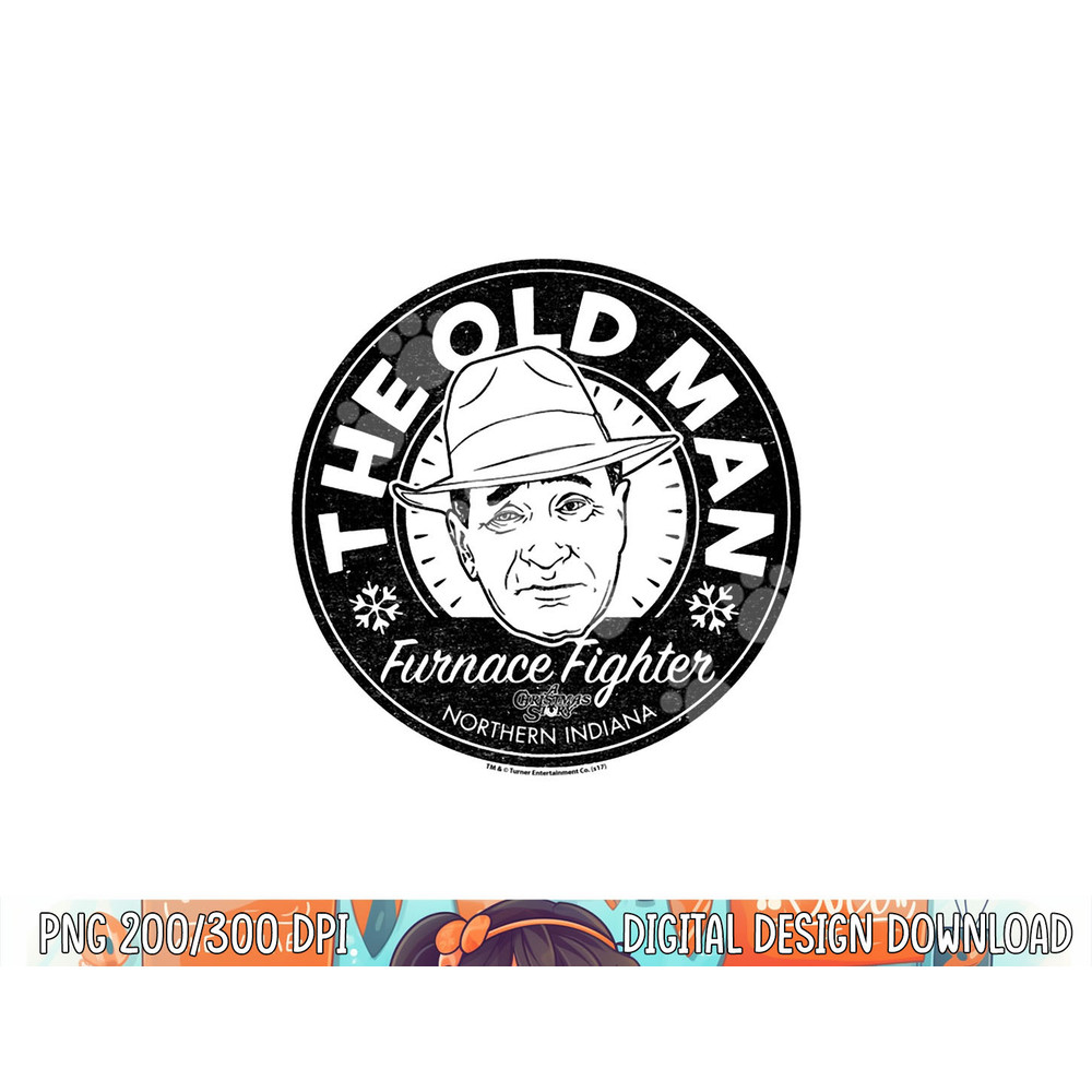 A Christmas Story The Old Man Longsleeve T Shirt Long Sleeve png, sublimation .jpg