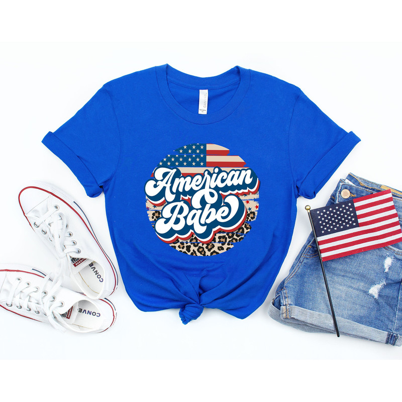 American Babe Shirt, Fourth Of July Shirt, American Shirts, 4th Of July, Patriotic Shirt,Patriotic Family Shirts,Memorial Freedom Shirt - 1.jpg