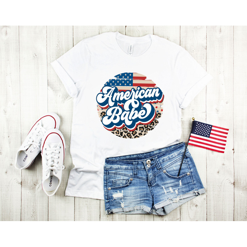 American Babe Shirt, Fourth Of July Shirt, American Shirts, 4th Of July, Patriotic Shirt,Patriotic Family Shirts,Memorial Freedom Shirt - 2.jpg