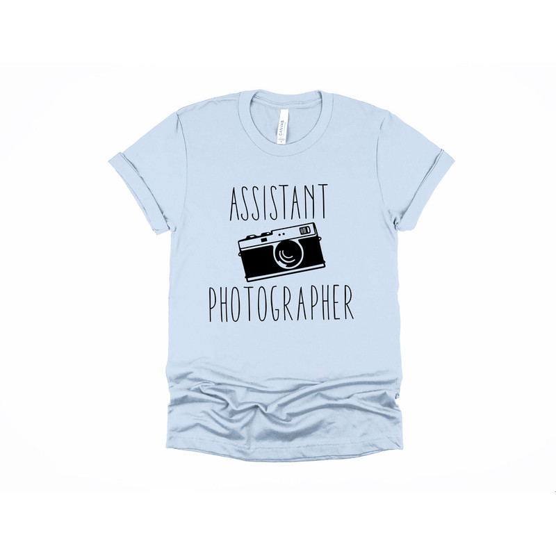 Assistant Photographer Shirt,Travel Camera Shirt,Wedding Photographer Gift,Present for Wedding Photographer,Camera tshirt,Cute Shirt - 2.jpg