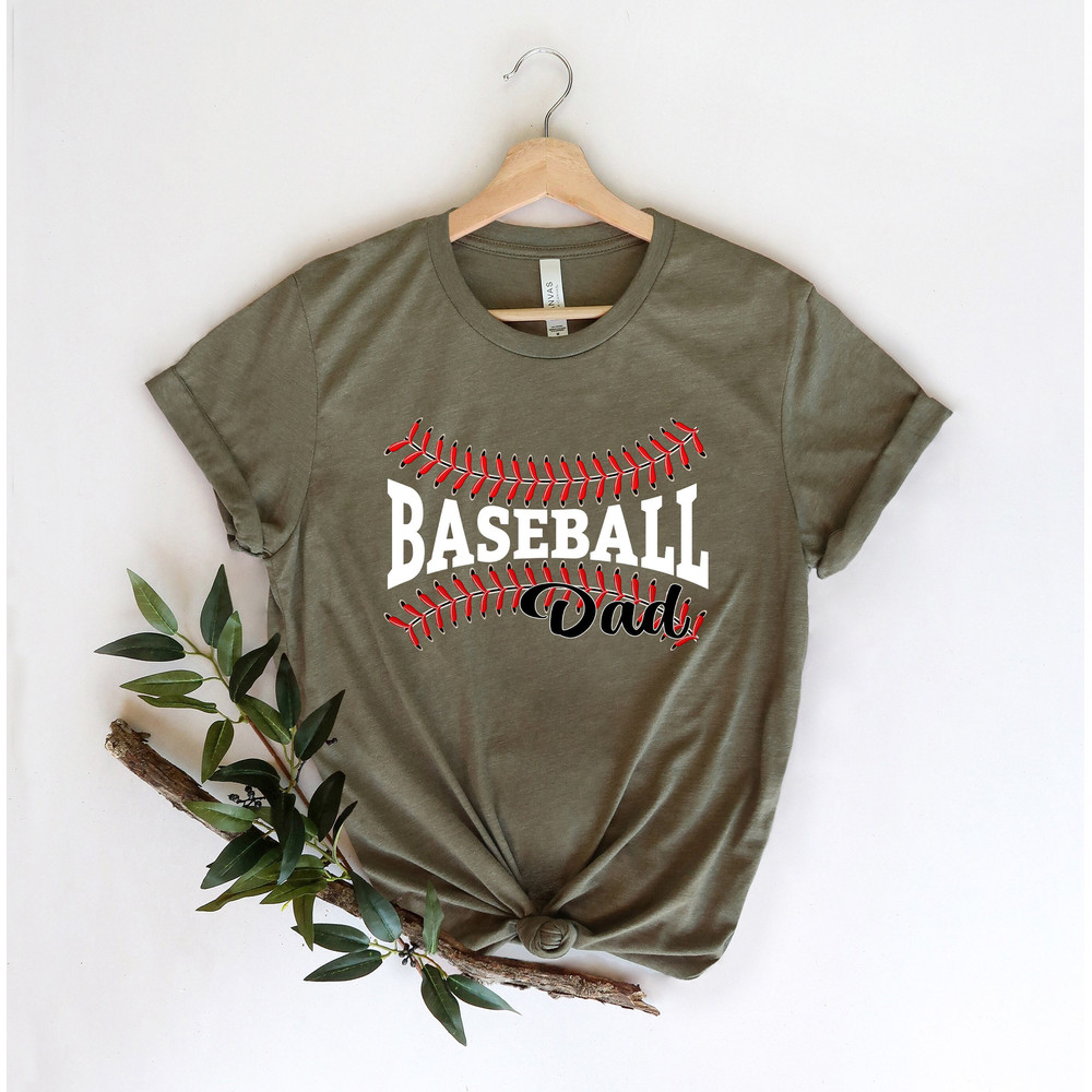 Baseball Dad Shirt, Baseball Shirt, Baseball Dad Gift, Fathers Day Shirt, Gift for Husband, Gift for Dad, Gift for him, Fathers Day Gift - 1.jpg