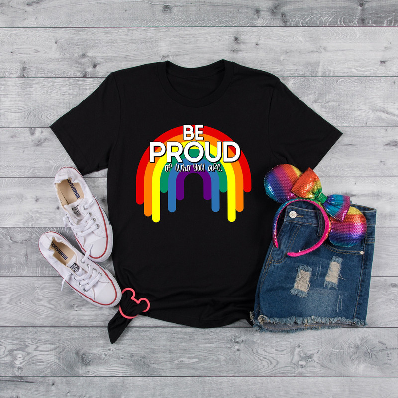 Be Proud of who You Are Shirt,LGBT Shirt, Pride Shirt, Equality, Love is Love, LGBT Outfit, Love Wins,Rainbow Pride Shirt,Pride Month Shirt - 1.jpg