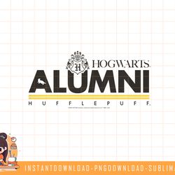 kids harry potter hogwarts alumni hufflepuff png, sublimate, digital download