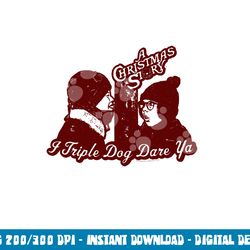 a christmas story triple dog dare ya png, sublimation