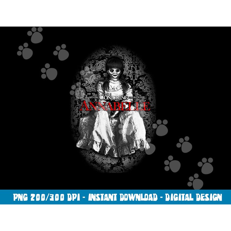 Annabelle Lace Potrait png, sublimation .jpg