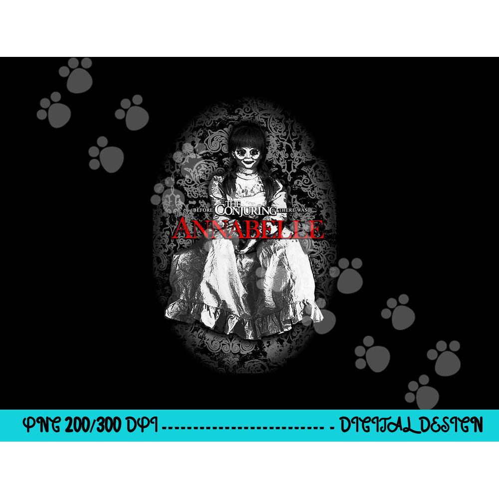 Annabelle Lace Potrait png, sublimation .jpg