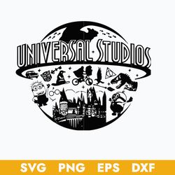 Universal Studio Svg, Family Vacation Svg, Minion Svg, Magical Kingdom Svg, Family Vacation Svg, Png Dxf Eps File
