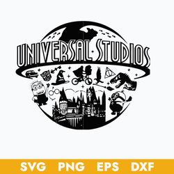 universal studio svg, family vacation svg, minion svg, magical kingdom svg, family vacation svg, png dxf eps file