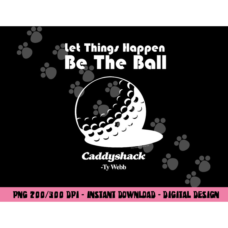 Caddyshack Ball  png, sublimation .jpg