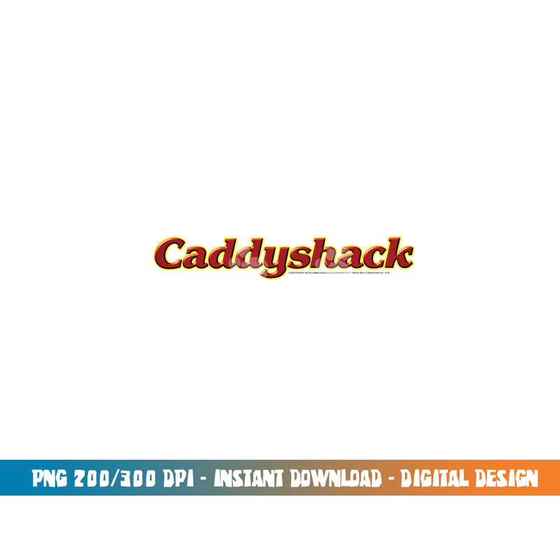 Caddyshack Logo Longsleeve T Shirt Long Sleeve png, sublimation .jpg