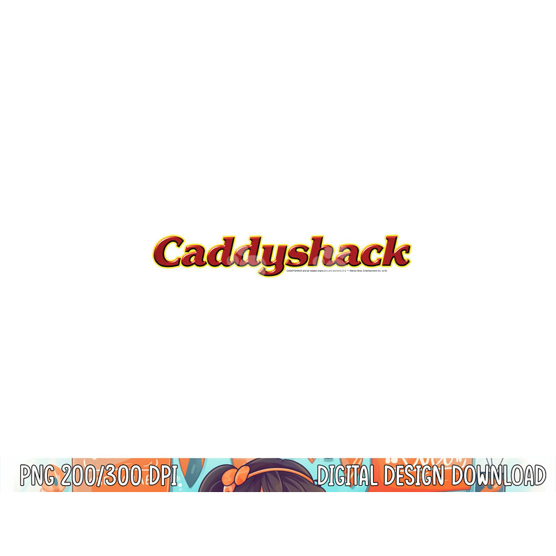 Caddyshack Logo Longsleeve T Shirt Long Sleeve png, sublimation .jpg