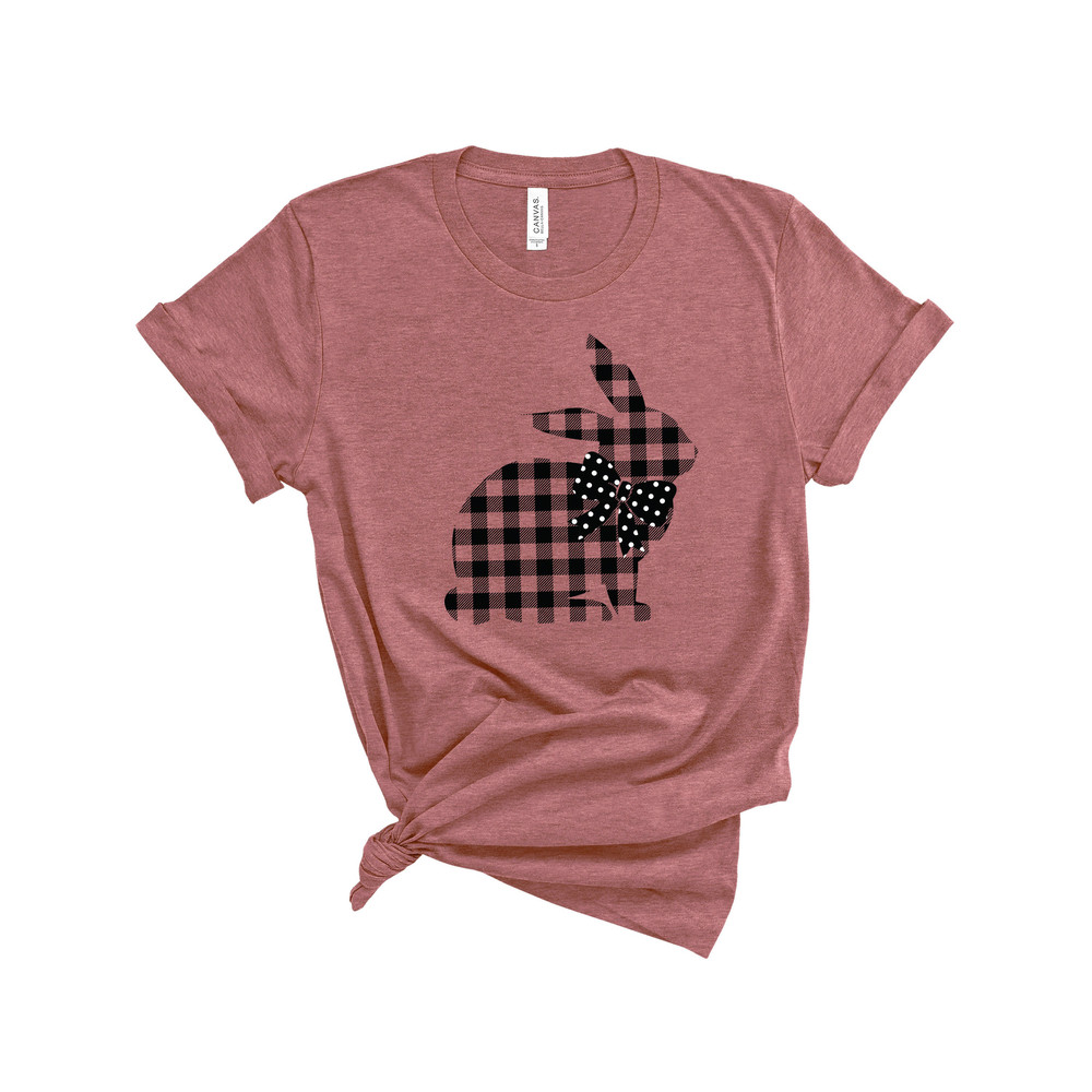 Buffalo Plaid Easter Bunny Shirt,Easter Shirt For Woman,Carrot Shirt,Easter Shirt,Easter Family Shirt,Easter Day,Easter Matching Shirt - 2.jpg