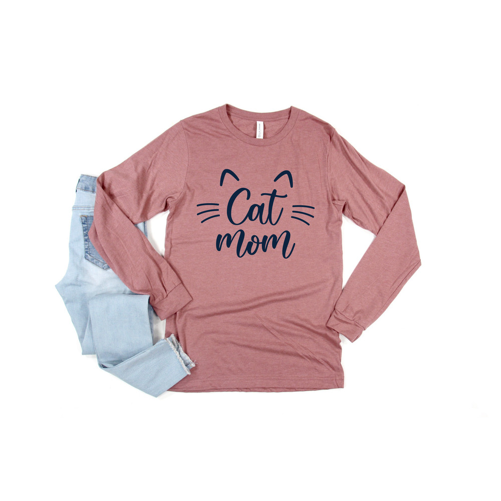 Cat Mom Shirts,Happy Mother's Day,Best Mom,Gift For Mom,Gift For Mom To Be,Gift For Her,Mother's Day Shirt,Trendy,Long Sleeve Shirts - 4.jpg