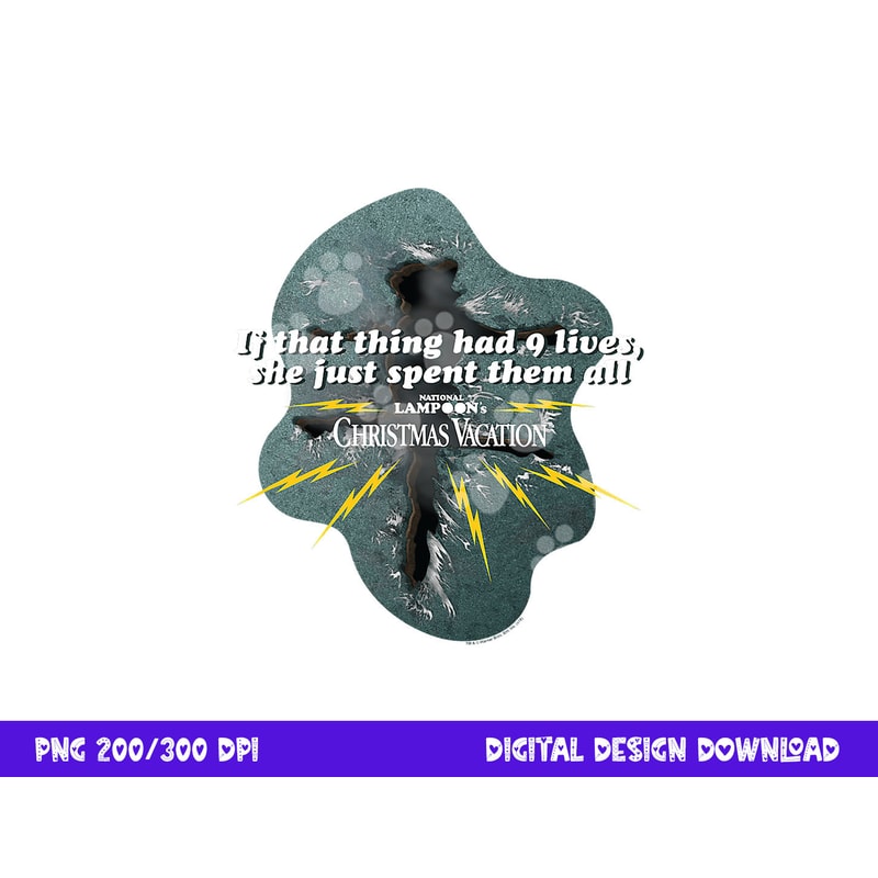 Christmas Vacation 9 Lives png, sublimation .jpg