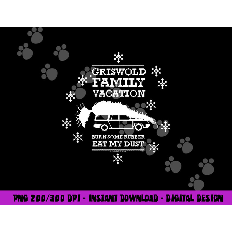 Christmas Vacation Burn Some Rubber  png, sublimation .jpg