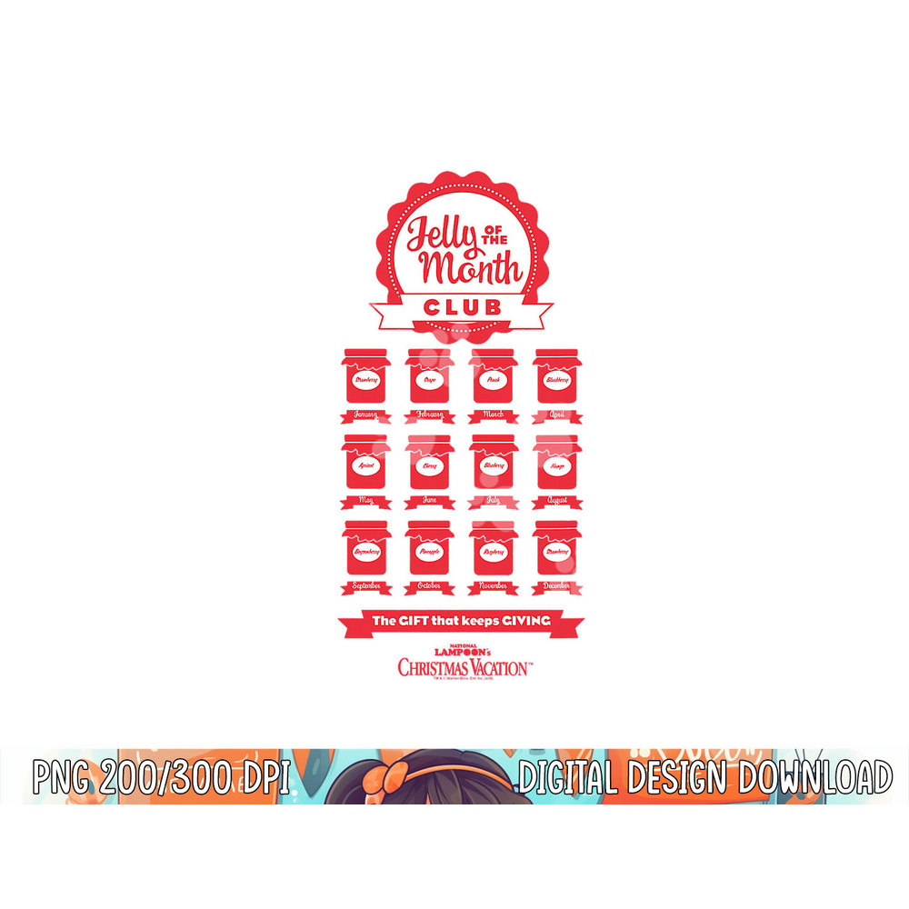 Christmas Vacation Jelly of the Month Club png, sublimation .jpg