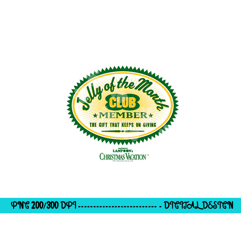 Christmas Vacation Jelly of the Month Club Member png, sublimation .jpg