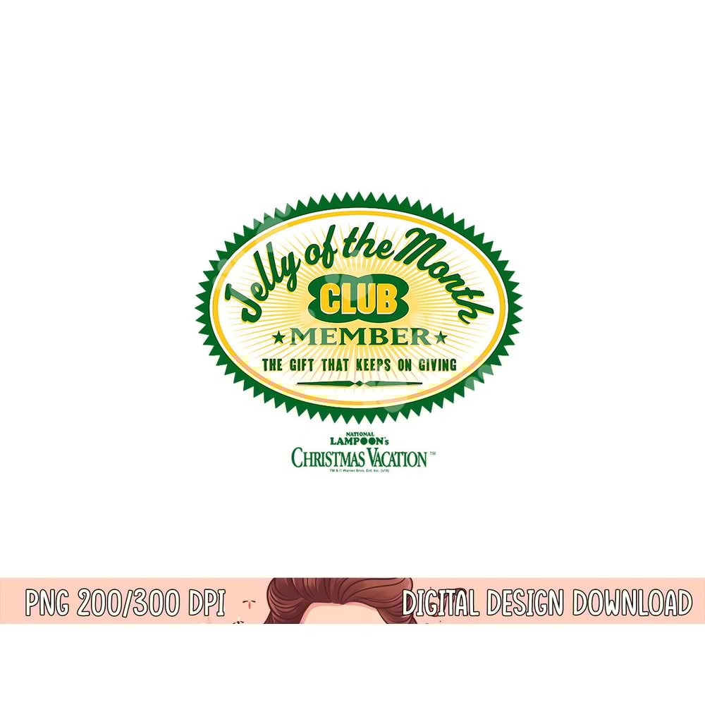 Christmas Vacation Jelly of the Month Club Member png, sublimation .jpg
