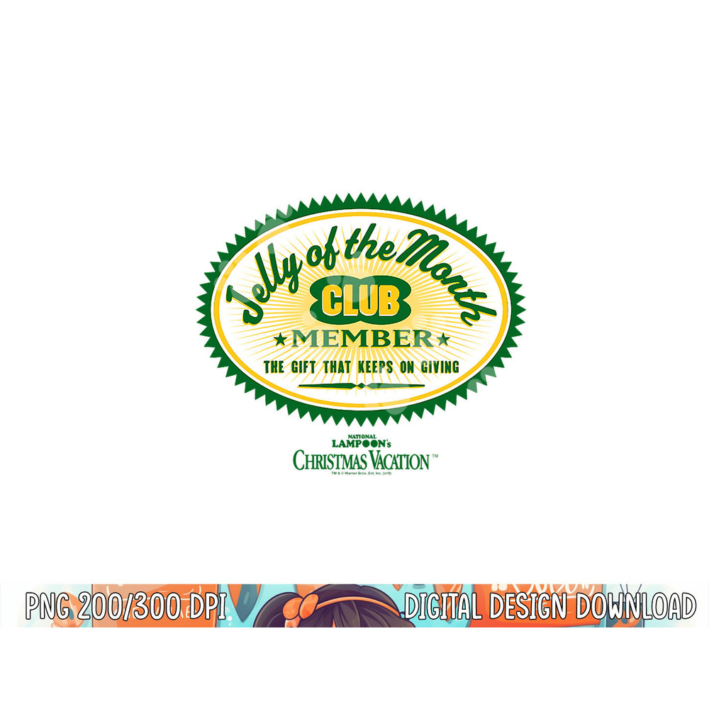 Christmas Vacation Jelly of the Month Club Member png, sublimation .jpg