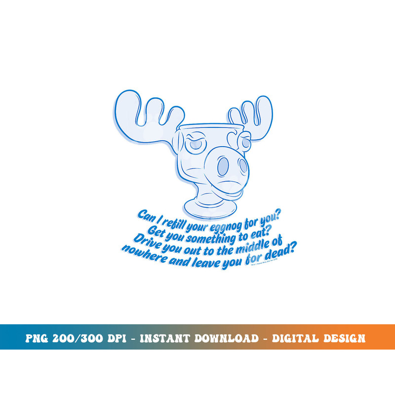 Christmas Vacation Moose Mug Refill png, sublimation.jpg