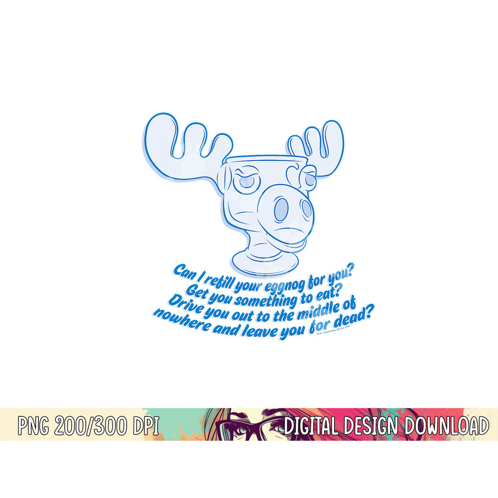 Christmas Vacation Moose Mug Refill png, sublimation .jpg