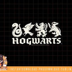 kids harry potter hogwarts house icons line up png, sublimate, digital download