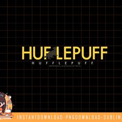 kids harry potter hufflepuff house simple text png, sublimate, digital download