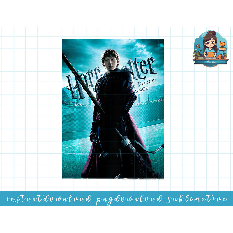 Kids Harry Potter Half-Blood Prince Ron Weasley Poster png, sublimate, digital download.jpg