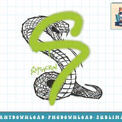 harry potter deathly hallows 2 slytherin spray paint logo png, sublimate, digital download