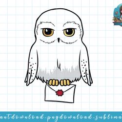 kids harry potter hedwig cute cartoon portrait png, sublimate, digital download