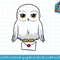 Kids Harry Potter Hedwig Cute Cartoon Portrait png, sublimate, digital download.jpg