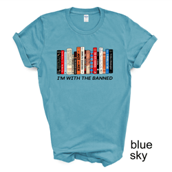 i'm with the banned books tshirt, books, freedom to read tshirt, book lover tshirt, social justice tshirt, florida banne
