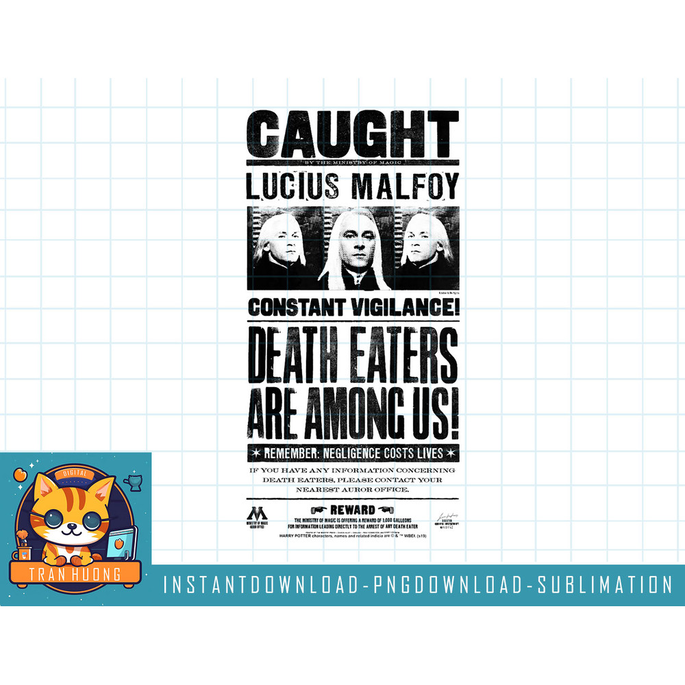 Kids Harry Potter Lucius Malfoy Caught Poster png, sublimate, digital download.jpg