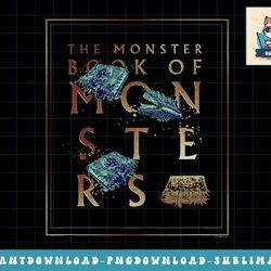 harry potter deathly hallows 2 the monster book poster png, sublimate, digital download