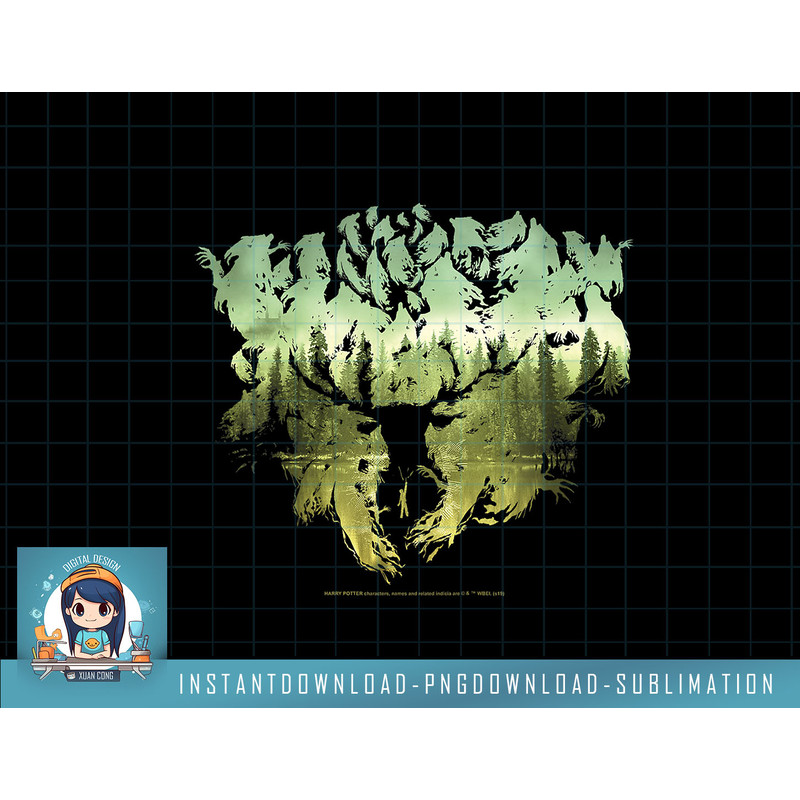 Kids Harry Potter Patronus Dementor Silhouette png, sublimate, digital download.jpg