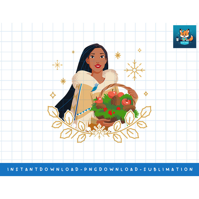 Disney Princess Pocahontas Holiday png, sublimate, digital print.jpg